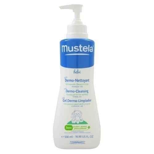 MUSTELA DERMO CLEANSING GEL FOR HAIR AND BODY FOR NEWBORN AND BABY - 500ml. UK