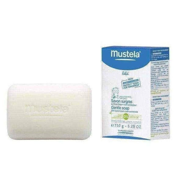 MUSTELA Nourishing soap with Cold Cream 150g cube UK
