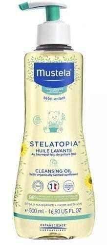 MUSTELA Stelatopia Cleansing oil 500ml UK