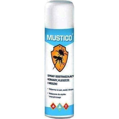 Mustico Spray mosquito repellent, insect repellent ticks and flies 100ml UK
