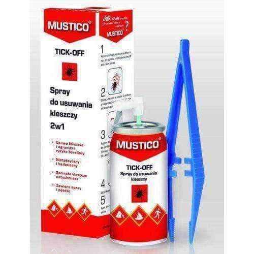 Mustico TICK-OFF tick spray 2 in 1 8ml. UK