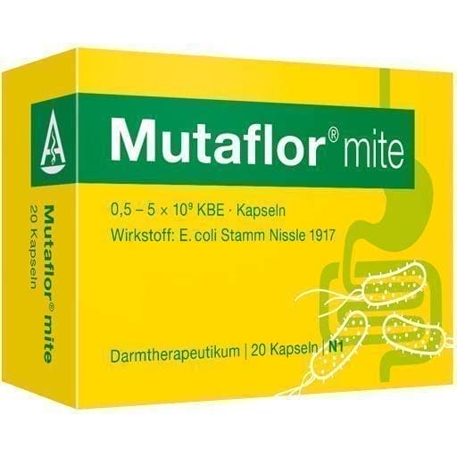 MUTAFLOR mite hard gastro-resistant capsules 20 pc UK