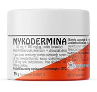 MYCODERMIN (mycodermina) fungicide powder UK