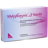 MYKOFUNGIN 3 combi, vaginal yeast infection women UK