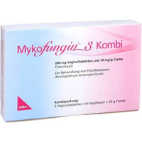 MYKOFUNGIN 3 combi, vaginal yeast infection women UK