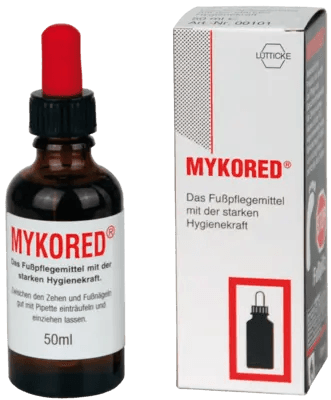 MYKORED against athlete's foot and nail fungus UK