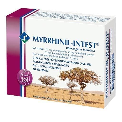 MYRRHINIL INTEST coated tablets 100 pc myrrh, diarrhea UK