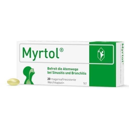 MYRTOL paranasal sinuses (sinusitis) capsules UK