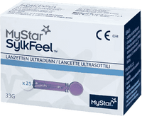 MYSTAR SylkFeel Lancets 33 G UK