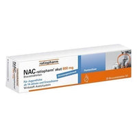 NAC-ratiopharm acute 600 mg cough suppressant effervescent UK