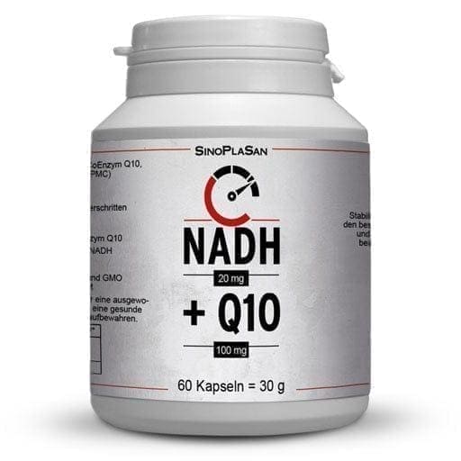 NADH 20mg+Q10 100mg, What is nadh? coenzyme 1, vitamin B3 UK