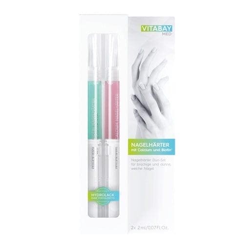 NAIL HARDENER duo set with calcium and biotin UK