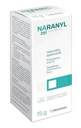 Naranyl, 1st degree burn, second degree pressure ulcer gel UK