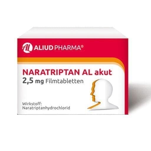 NARATRIPTAN AL acute 2.5 mg UK