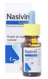 NASAL DRIP NASIVIN KIDS 0.025% drops 10ml UK