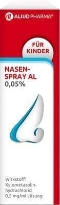 NASAL SPRAY AL 0.05% xylometazoline hydrochloride UK
