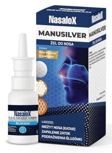 Nasalox Manusilver nasal gel UK