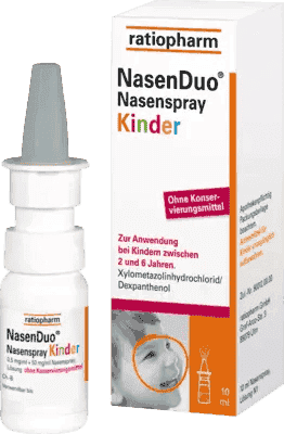 NASENDUO nasal spray children UK