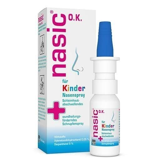 NASIC decongestant for kids OK nasal spray UK