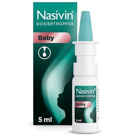 Nasivin ® nasal spray without preservatives adults and school children (0.5 mg/ml). UK