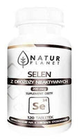 Natur Planet Selenium from inactive yeast x 120 tablets UK