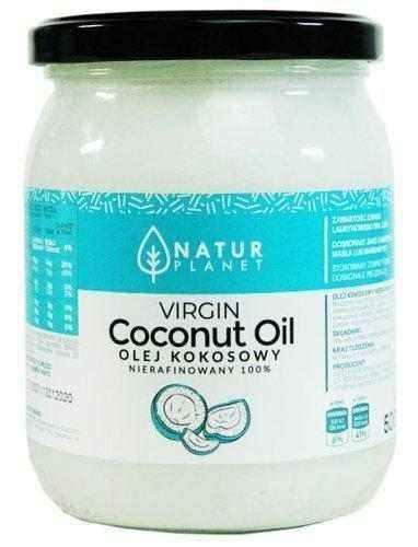 Natur Planet Unrefined coconut oil 500ml UK