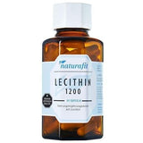 NATURAFIT Lecithin 1200 capsules, soya lecithin UK