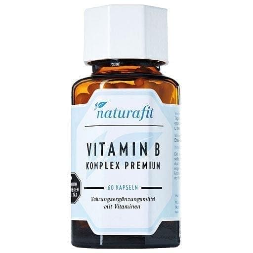 NATURAFIT vitamin B complex premium capsules UK