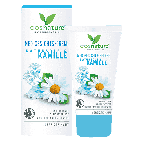 Natural face cream with brine and camomile MED 50ml UK