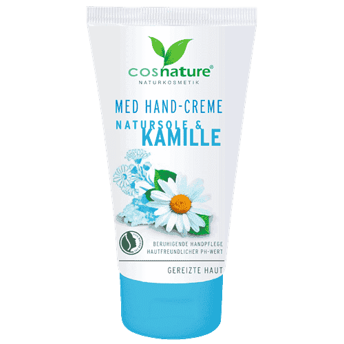 Natural hand cream with brine and chamomile MED 75ml UK