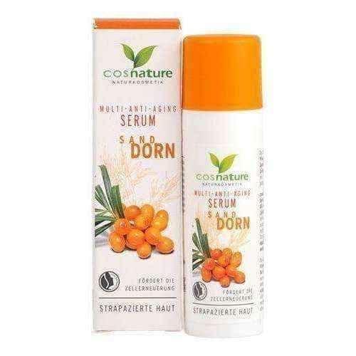 Natural multivitamin anti-wrinkle serum with sea buckthorn 30ml UK