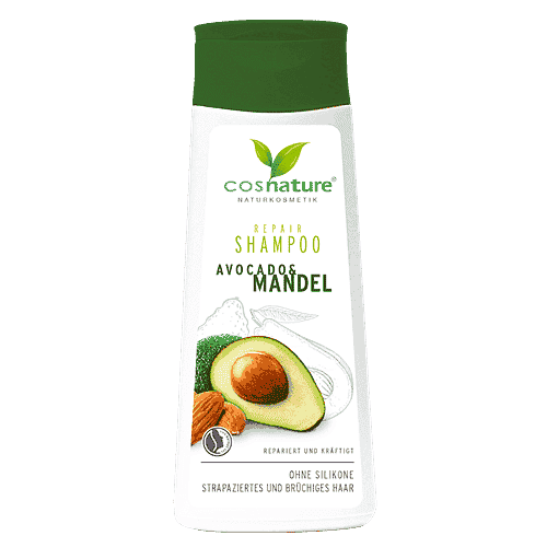 Natural regenerative hair shampoo with avocados and almonds 200ml UK