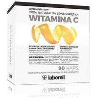 Natural vitamin c 100% left-handed x 90 capsules UK