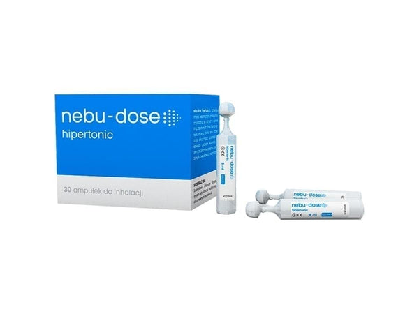 NEBU-DOSE HIPERTONIC 30 x 5ml ampoules, hypertonic saline inhalation UK