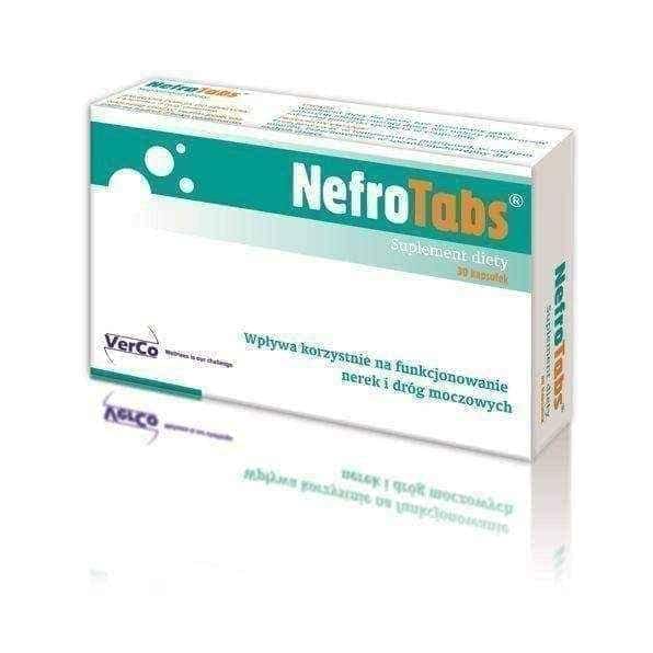 NEFROTABS x 30 capsules, detoxification UK