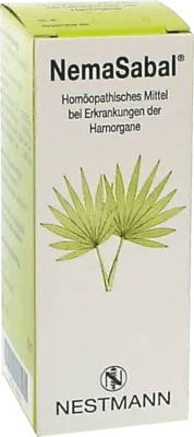 NEMASABAL drops, bladder emptying disorders UK