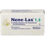 NENE LAX 1.5 glycerol suppository for school children and adults UK