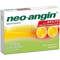 NEO-ANGIN Benzydamine Acute Sore Throat Lemon UK