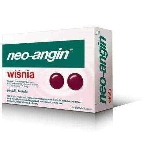NEO-Angin Cherry x 24 pills, local anesthetic UK