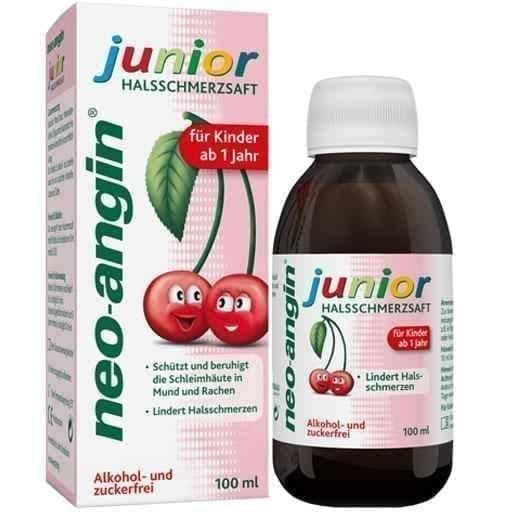 NEO-ANGIN junior sore throat juice 100 ml UK