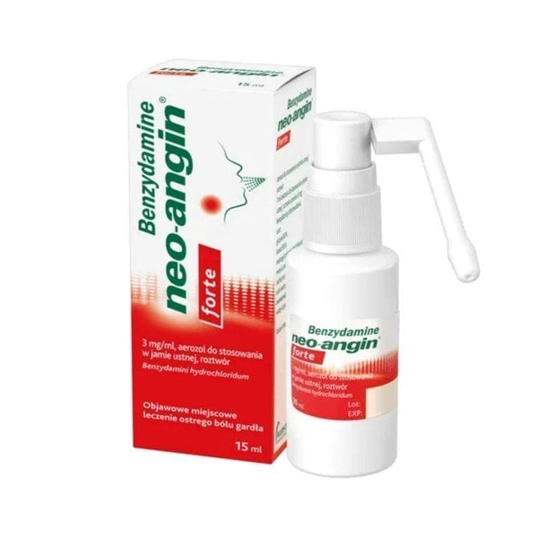 NEO-angin Spray FORTE 15 infections of the oral mucosa and throat UK