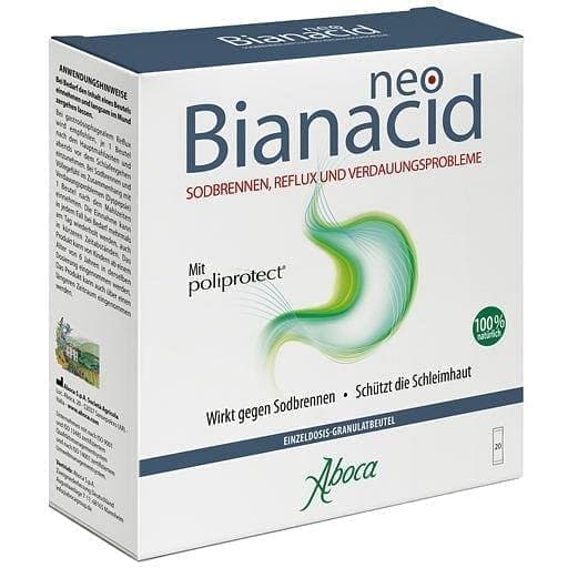 NEO BIANACID granules sachets, heartburn, pain, acidity UK