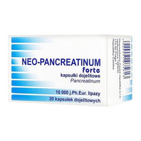 NEO PANCREATINUM FORTE, digestive enzymes (amylase, protease and lipase) UK
