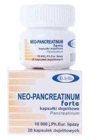 NEO PANCREATINUM FORTE, digestive enzymes (amylase, protease and lipase) UK