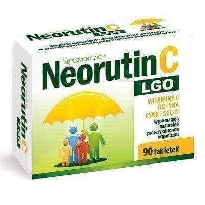 Neorutin C LGO x 90 tablets, vitamin C UK