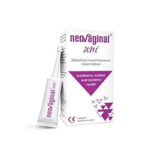Neovaginal uni vaginal gel applicators, vaginal dryness UK