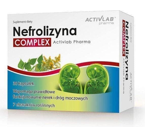Nephrolysin COMPLEX x 30 capsules, parsley, knotweed UK