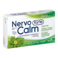 NervoCalm Forte, lemon balm, hops and Rhodiola rosea, Melissa officinalis UK