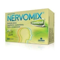 NERVOMIX CONTROL x 20 capsules a calming effect UK
