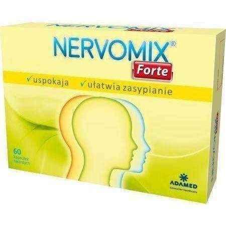 NERVOMIX FORTE x 20 capsules, natural sleep aids UK